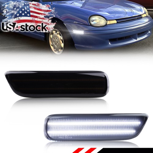 Smoke lens white - 2x, front